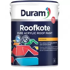 Duram Roofkote Charcoal 5l offers at R 359,95 in Cashbuild