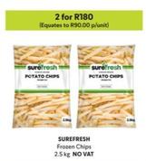 Surefresh - Frozen Chips offers at R 90 in Makro