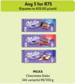 Milka - Chocolate Slabs offers at R 25 in Makro