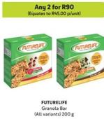 Futurelife - Granola Bar offers at R 45 in Makro