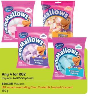 Beacon - Mallows offers at R 15,5 in Makro