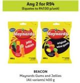 Beacon - Maynards Gums And Jellies offers at R 47 in Makro