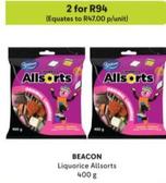 Beacon - Liquorice Allsorts offers at R 47 in Makro