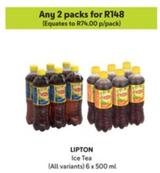 Lipton - Ice Tea offers at R 74 in Makro
