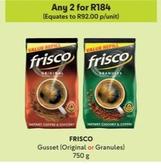 Frisco - Gusset offers at R 92 in Makro
