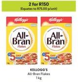 Kellogg's - All-Bran Flakes offers at R 75 in Makro