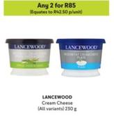 Lancewood - Cream Cheese offers at R 42,5 in Makro