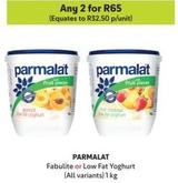 Parmalat - Fabulite Or Low Fat Yoghurt offers at R 32,5 in Makro