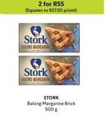 Stork - Baking Margarine Brick offers at R 27,5 in Makro