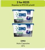 Omo - Auto Capsules offers at R 112,5 in Makro