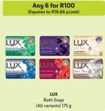 Lux - Bath Soap offers at R 16,66 in Makro