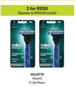 Gillette - Mach3 2-Up Razor offers at R 100 in Makro