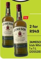 Jameson - Irish Whiskey offers at R 949 in Makro