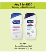 Sanex - Dermo Shower Gel offers at R 60 in Makro