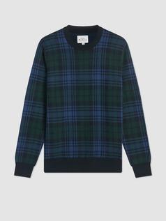 Blackwatch Check Crewneck Sweater offers at R 83 in Ben Sherman