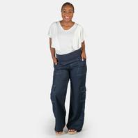 Linen Cargo Pants offers at R 895 in Big Blue