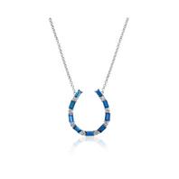 Blue Sapphire and Diamond Necklace offers at R 31995 in Deonne le Roux