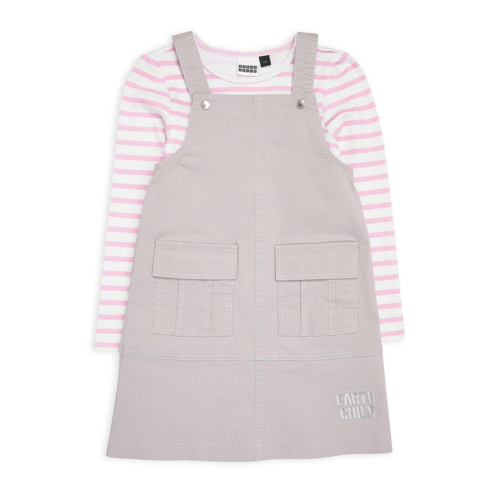 Kid Girl T-shirt & Dungaree Set offers at R 575 in Earthchild
