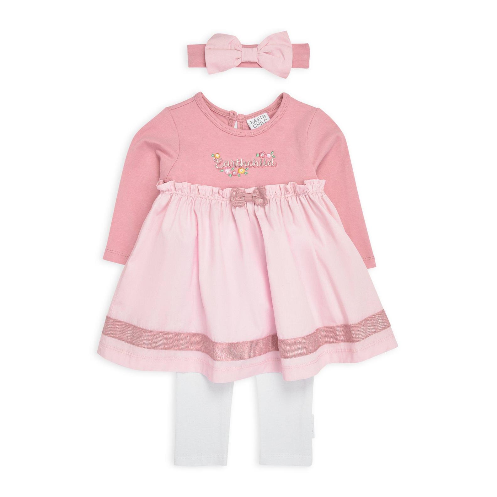 Baby Girl Pink Dress Set offers at R 440 in Earthchild