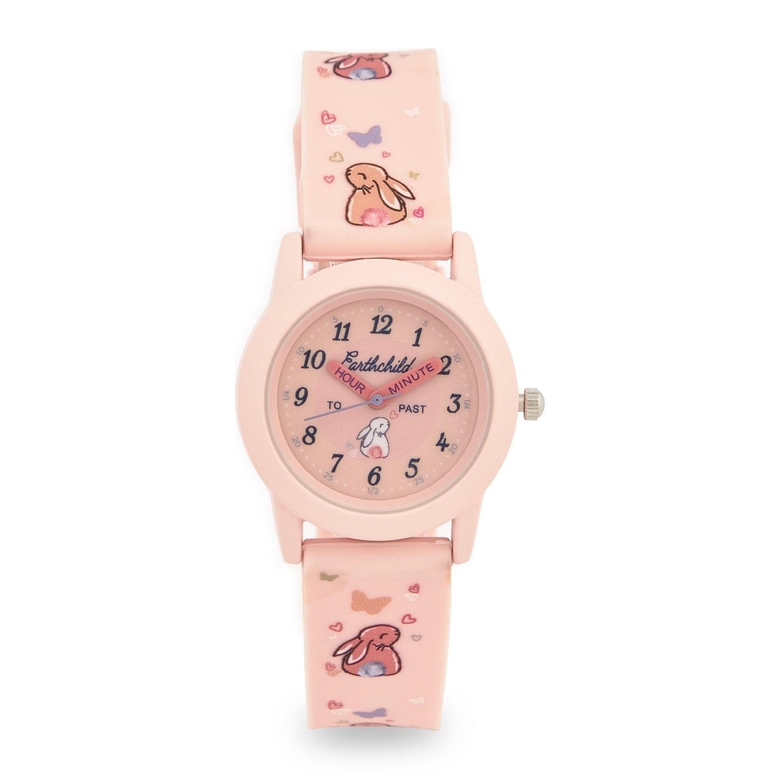 Pink Bunny Print Resin Kids Watch offers at R 210 in Earthchild