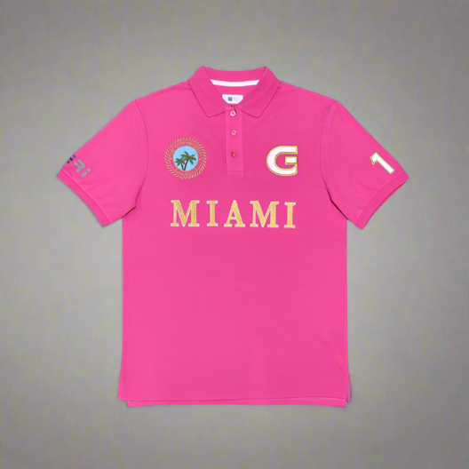 GERI City Inspired Polo Miami Pink offers at R 1500 in Geri