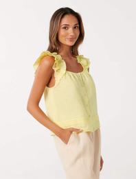 Breanna Petite Babydoll Top offers at R 595 in Forever New
