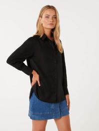 Willa Washed Linen Blend Shirt offers at R 595 in Forever New