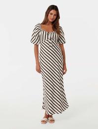 Angela Puff Sleeve Midi Dress offers at R 795 in Forever New