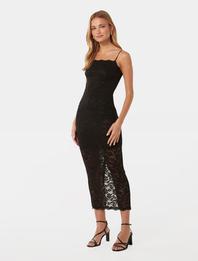 Angelica Lace Bodycon Midi Dress offers at R 895 in Forever New