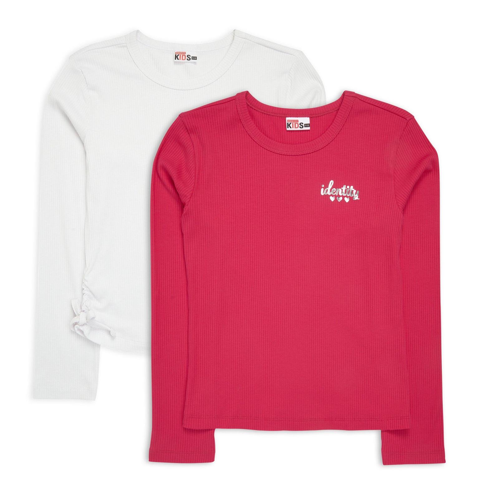 2-pack Girls Long Sleeve T-shirts offers at R 250 in Identity