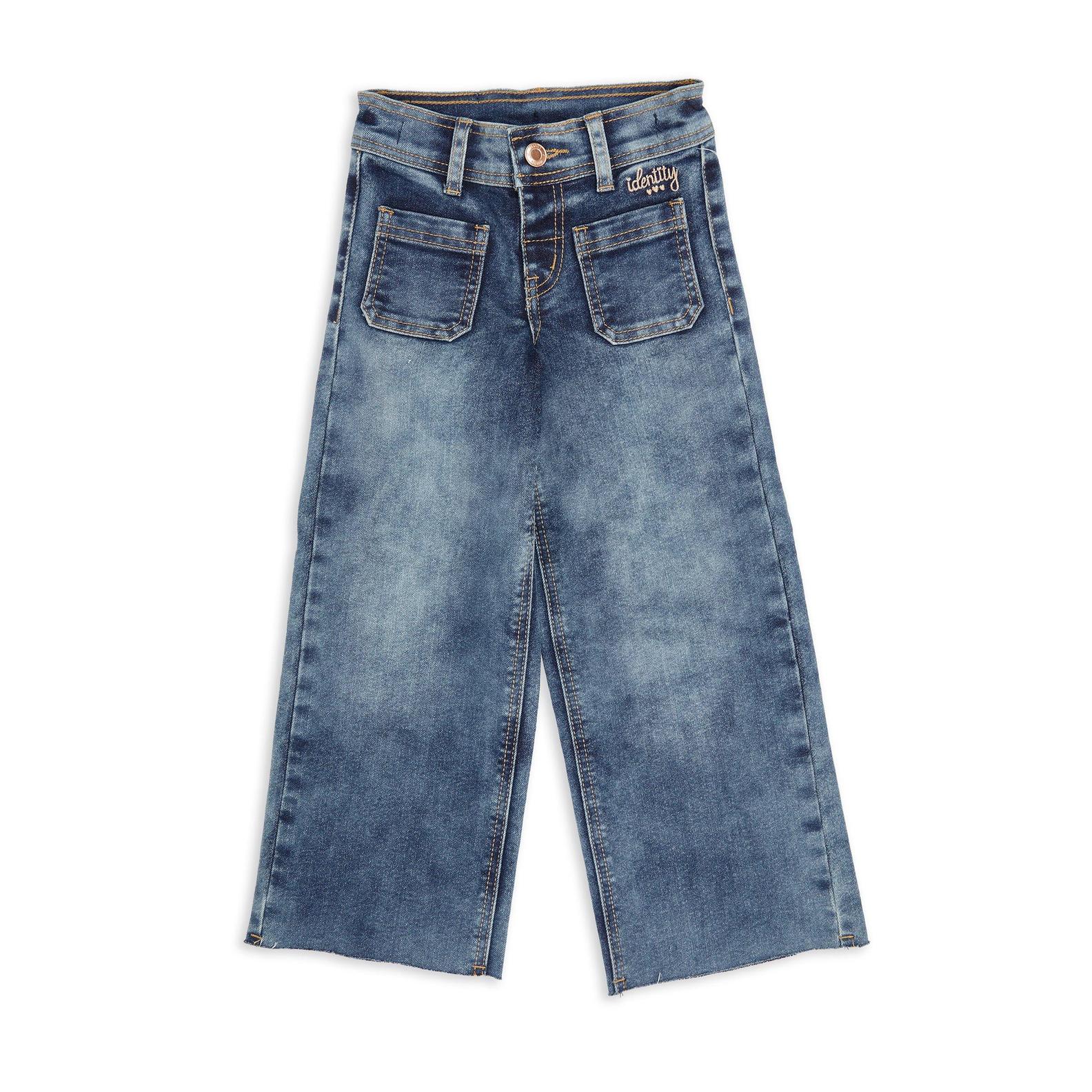Kid Girl Indigo Wide Leg Jeans offers at R 280 in Identity