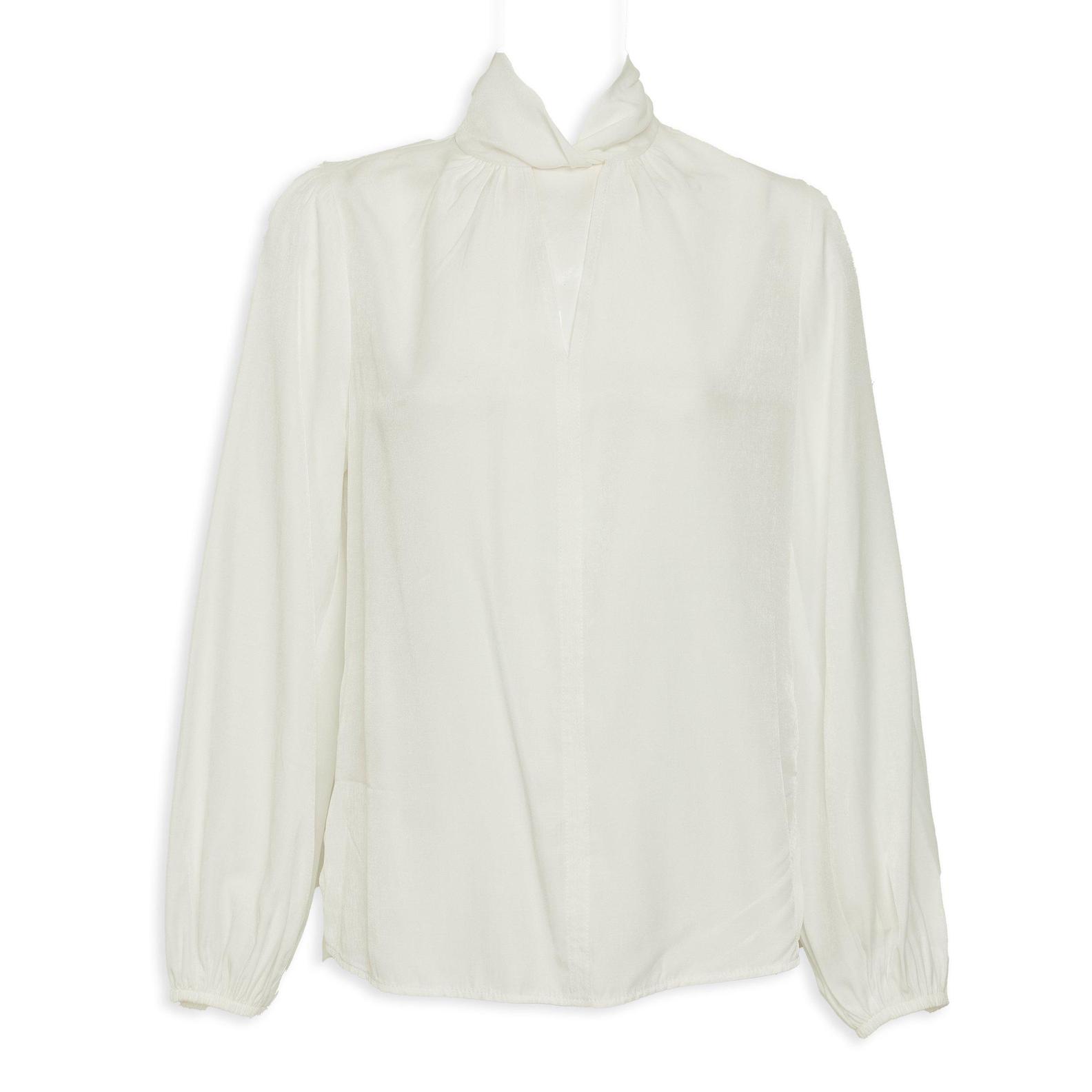 White Long Sleeve Shell Top offers at R 270 in Identity