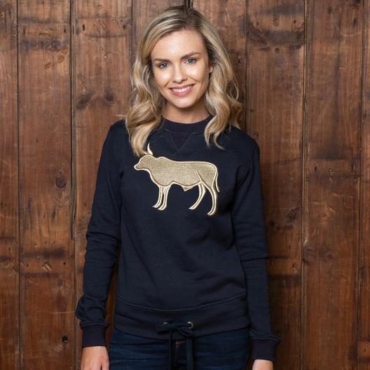 Embroidery Nguni Pullover Sweatshirt Midnight offers at R 1499,95 in Kingsley Heath