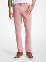 Parker Slim-Fit Pigment Dyed Stretch Cotton Pants offers at R 3755 in Michael Kors