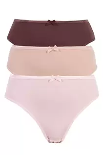 3 PACK HIGH CUT PANTIES offers at R 299 in Miladys