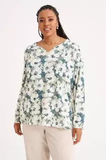 FLORAL PRINT TEE offers at R 199 in Miladys