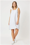 GORDON SMITH WHITE RUCHED LINEN DRESS offers at R 599,7 in Rosella