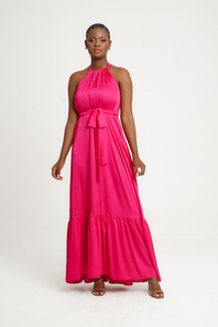 Fluidity De Chine Frill Dress offers at R 1499 in The Space