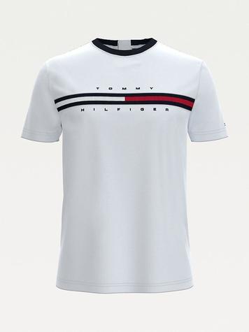 Men's Tommy Hilfiger Adaptive Pure Cotton Seated Wear T-Shirts & Polos White | GOHS60581 offers at R 451 in Tommy Hilfiger