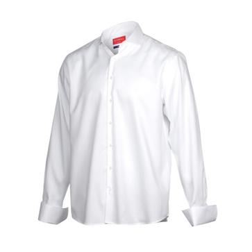 White Textured Double Cuff Shirt | Regular Fit offers at R 41,66 in Twill