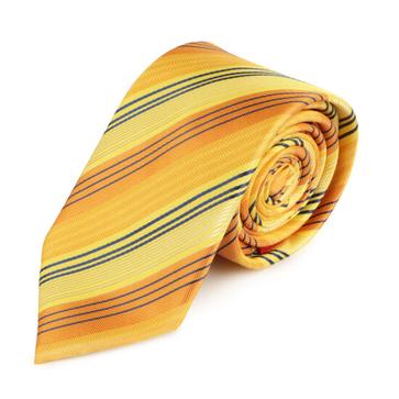 Yellow and blue woven stripe tie offers at R 10,64 in Twill
