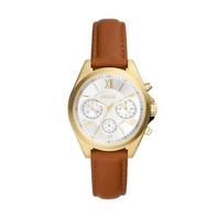 Fossil Women's Modern Courier Chronograph, Gold-Tone Stainless Steel Watch - BQ3851 offers at R 2799,3 in Watch Republic