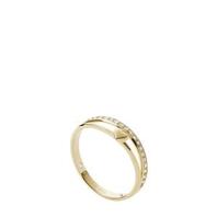 Fossil Women's Sadie All Stacked Up Gold-Tone Stainless Steel Band Ring - JF0375071018 offers at R 899 in Watch Republic