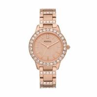 Fossil Jesse Rose Three-Hand Day-Date Gold-Tone Stainless Steel Watch offers at R 3399 in Watches Unlimited