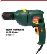 Ryobi - Handyline Drill 500w offers at R 299 in Leroy Merlin