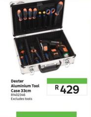 Dexter - Aluminium Tool Case 32 Cm offers at R 429 in Leroy Merlin