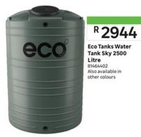 Eco - Tanks Water Tank Sky 2500 Litre offers at R 2944 in Leroy Merlin