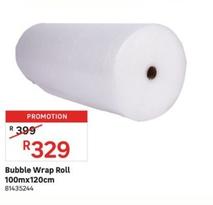 Bubble Wrap Roll offers at R 329 in Leroy Merlin