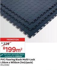 Pvc Flooring Black Multi-lock offers at R 199 in Leroy Merlin