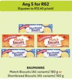 Baumanns - Match Biscuits offers at R 12,4 in Makro